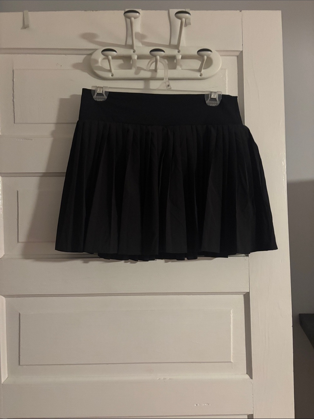Black Pleated Women’s Athletic Skort